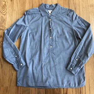 J Crew chambray popover